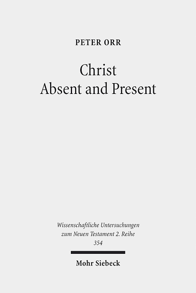Christ Absent and Present main product photo