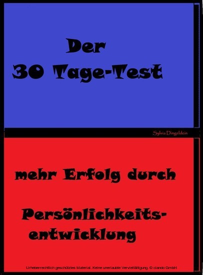 Der 30 Tage Test main product photo