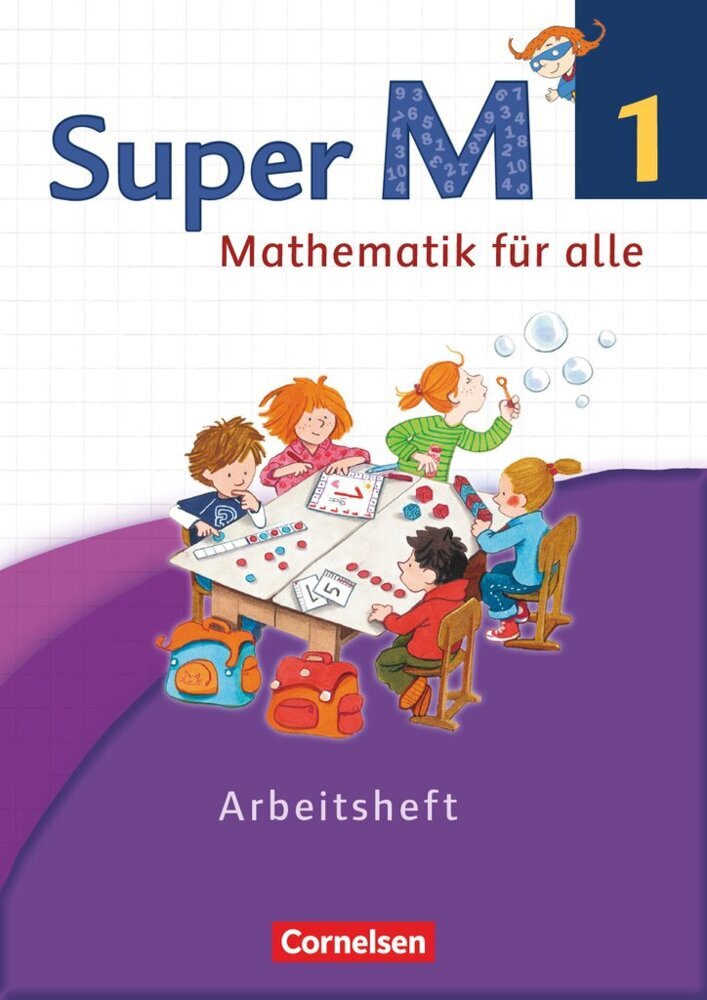 Super M - Mathematik für alle - Westliche Bundesländer - Neubearbeitung - 1. Schuljahr main product photo