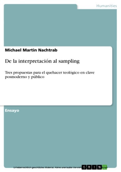 De la interpretación al sampling main product photo