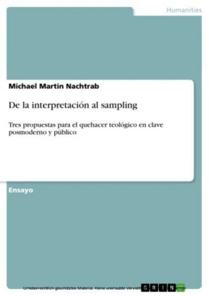 De la interpretación al sampling