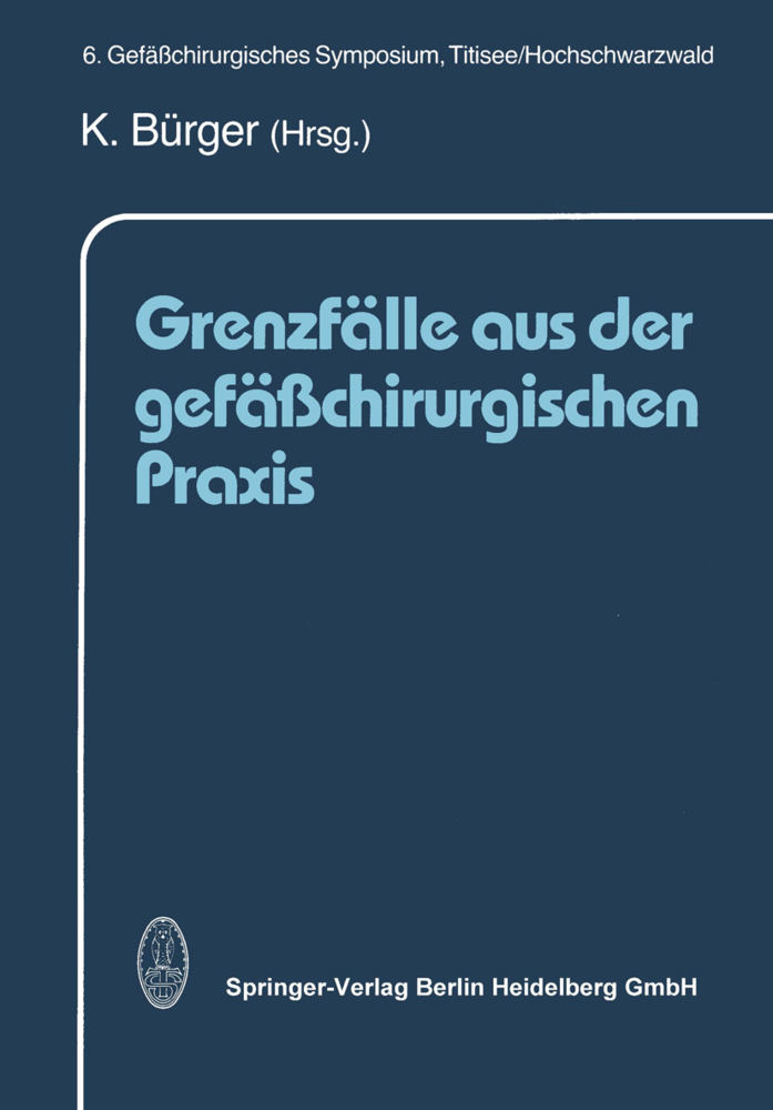 Grenzfälle aus der gefäßchirurgischen Praxis main product photo