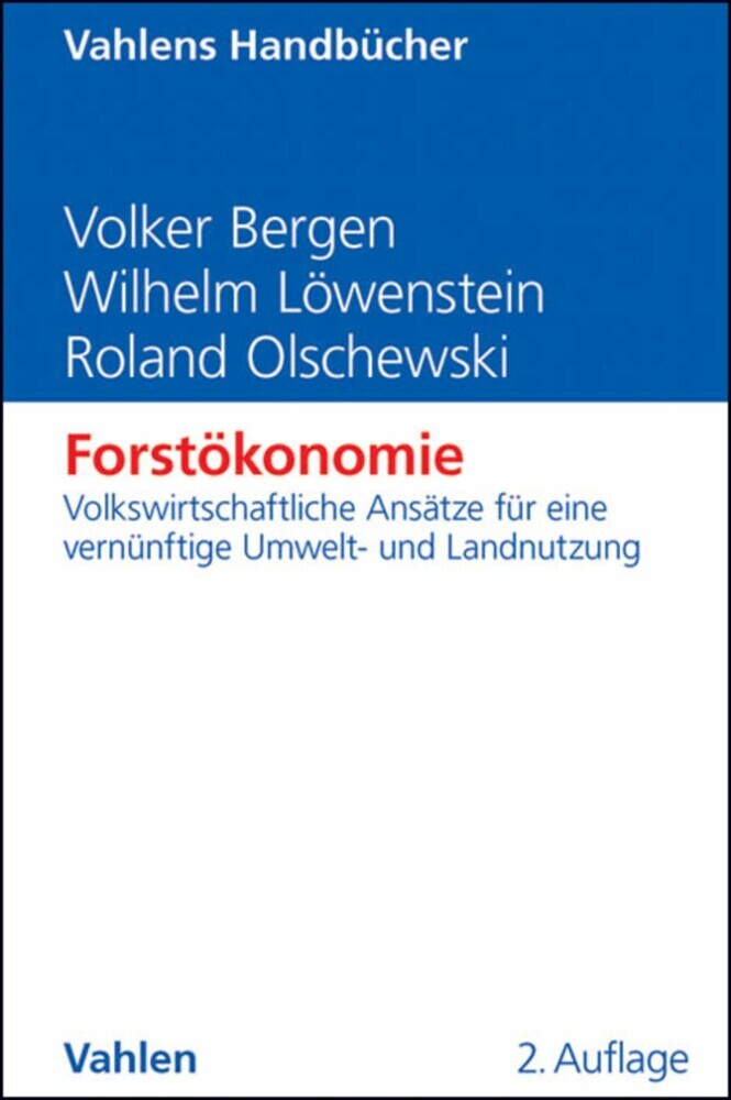 Forstökonomie main product photo