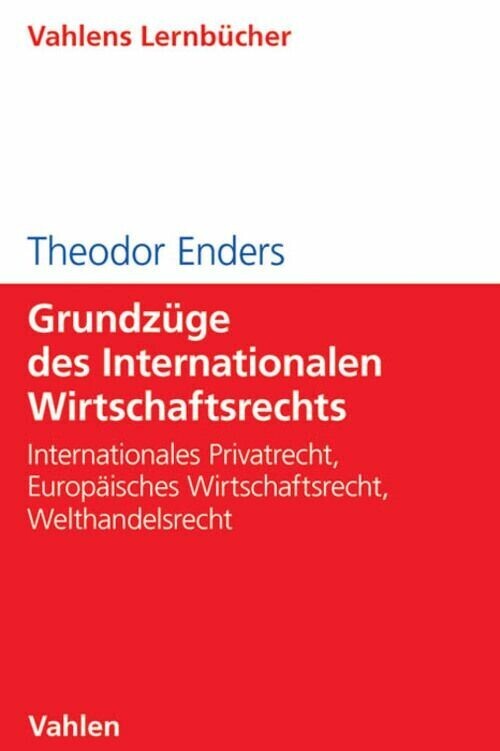 Grundzüge des Internationalen Wirtschaftsrechts main product photo