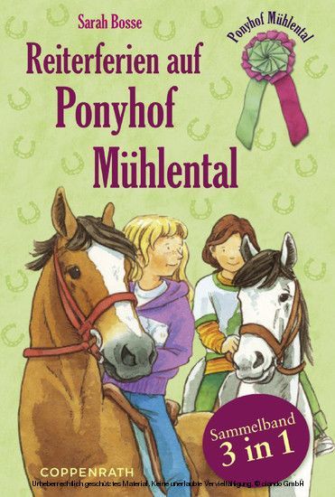 Reiterferien auf Ponyhof Mühlental - Sammelband 3 in 1 main product photo