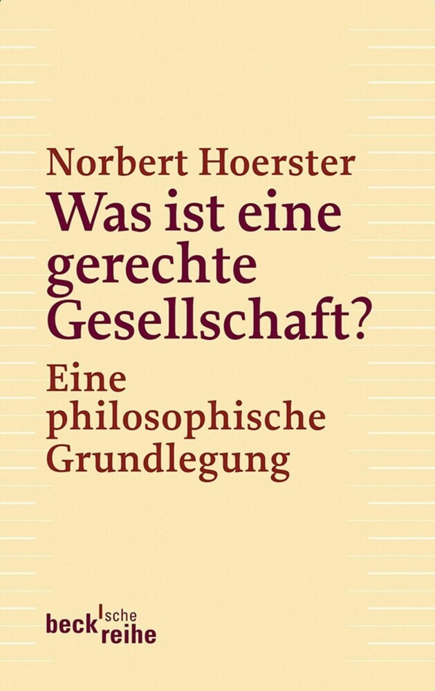 Was ist eine gerechte Gesellschaft? main product photo
