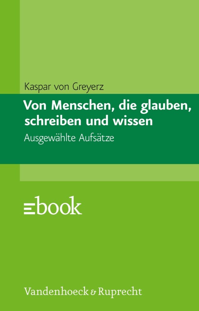 Von Menschen, die glauben, schreiben und wissen main product photo
