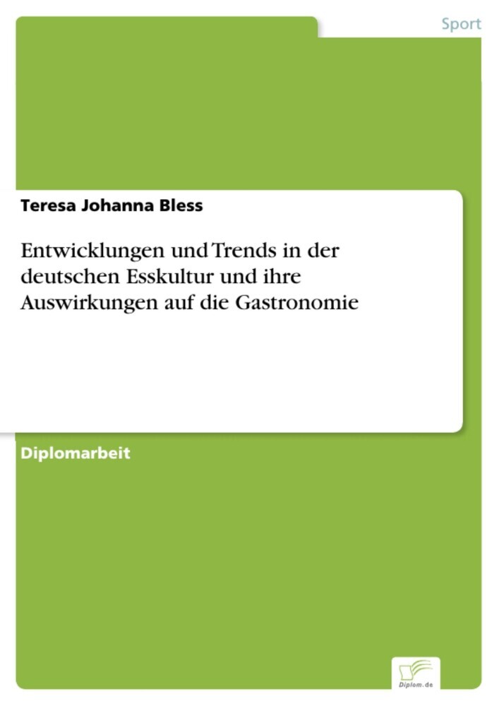 Entwicklungen und Trends in der deutschen Esskultur und ihre Auswirkungen auf die Gastronomie main product photo