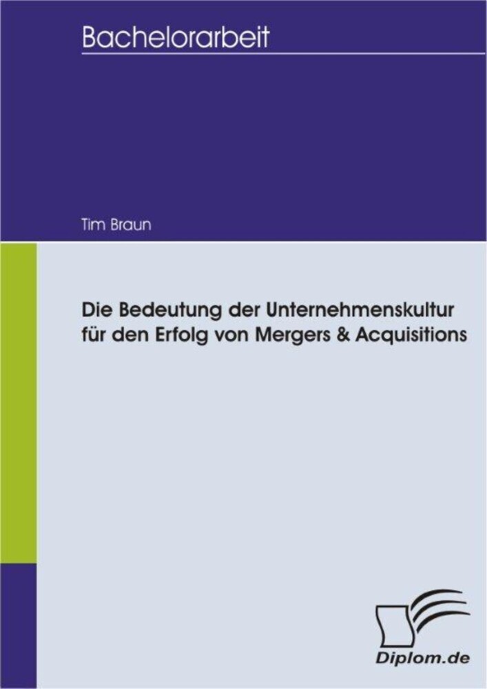 Die Bedeutung der Unternehmenskultur für den Erfolg von Mergers & Acquisitions main product photo