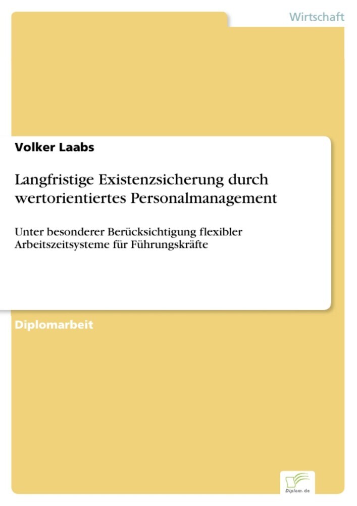 Langfristige Existenzsicherung durch wertorientiertes Personalmanagement main product photo