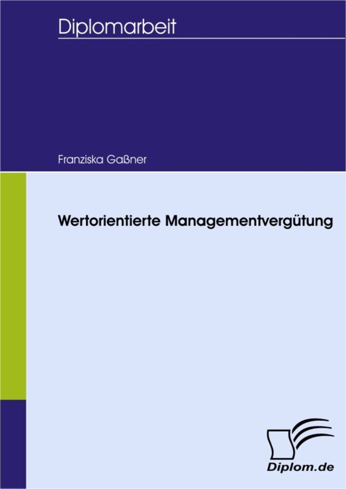 Wertorientierte Managementvergütung main product photo