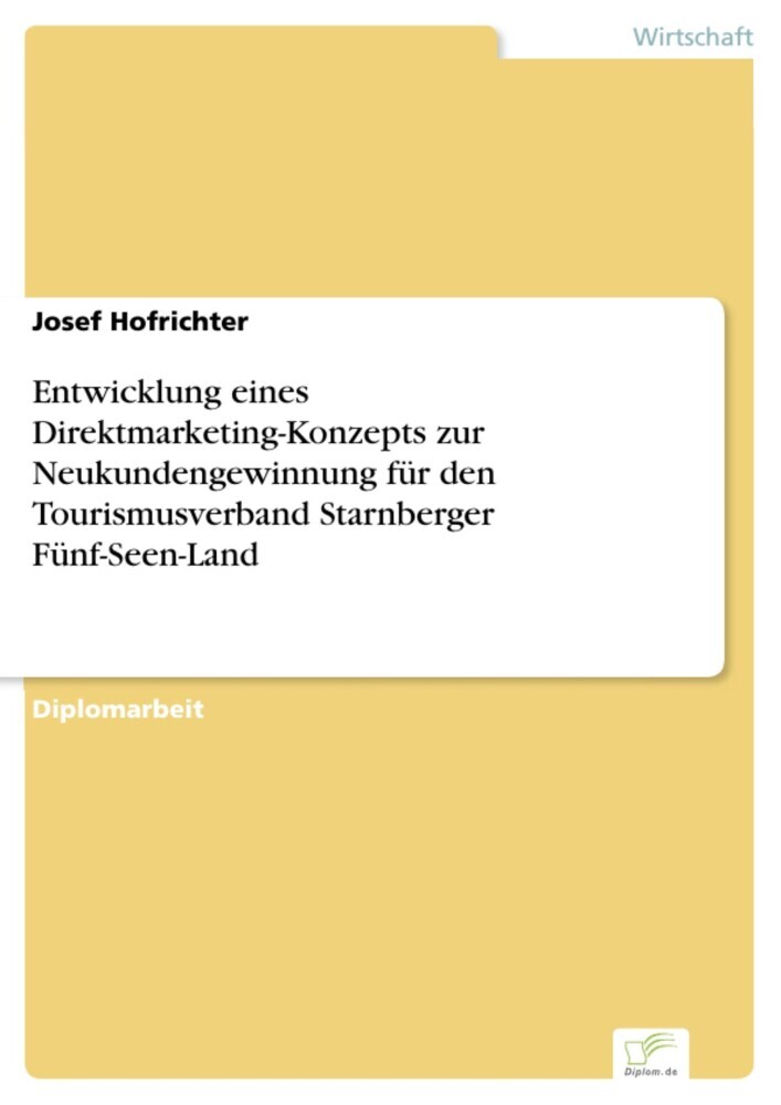 Entwicklung eines Direktmarketing-Konzepts zur Neukundengewinnung für den Tourismusverband Starnberger Fünf-Seen-Land main product photo