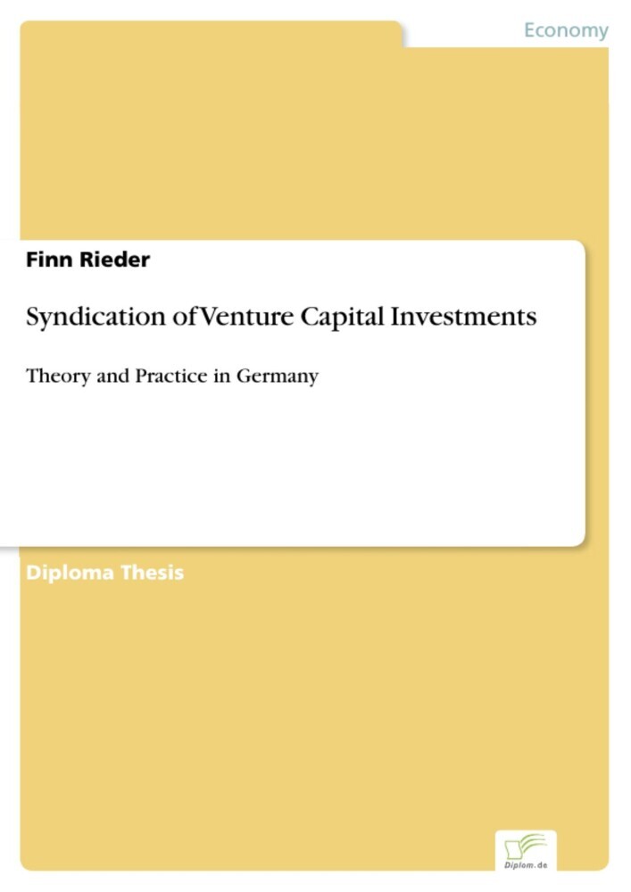Syndication of Venture Capital Investments main product photo
