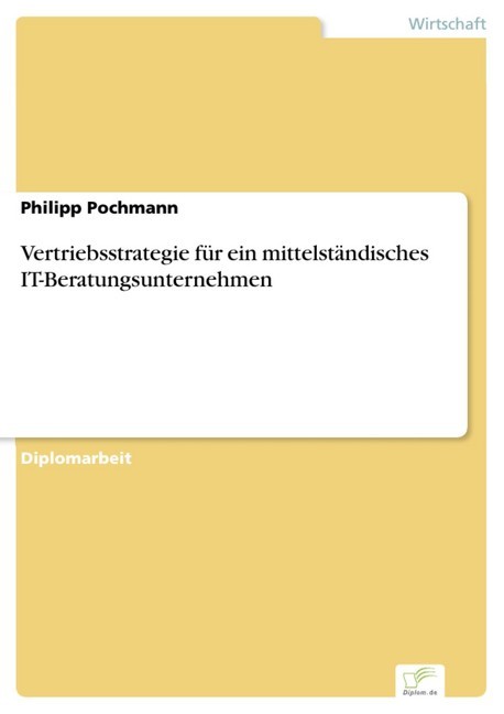 Vertriebsstrategie für ein mittelständisches IT-Beratungsunternehmen main product photo