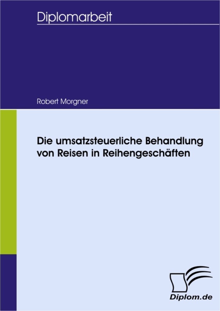 Die umsatzsteuerliche Behandlung von Reisen in Reihengeschäften main product photo