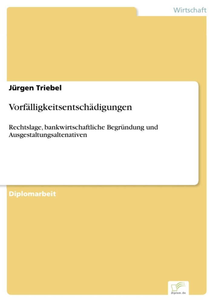 Vorfälligkeitsentschädigungen main product photo