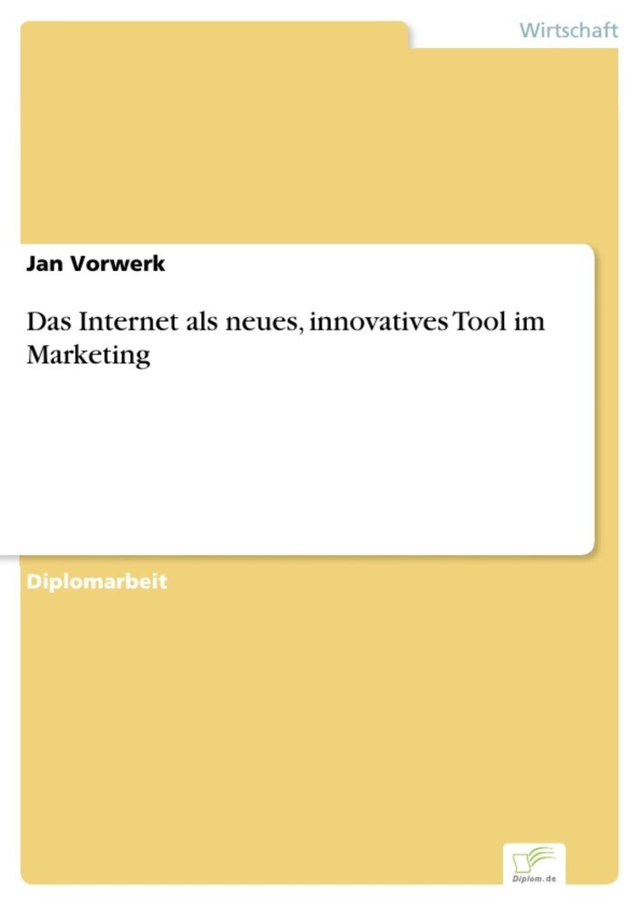 Das Internet als neues, innovatives Tool im Marketing main product photo