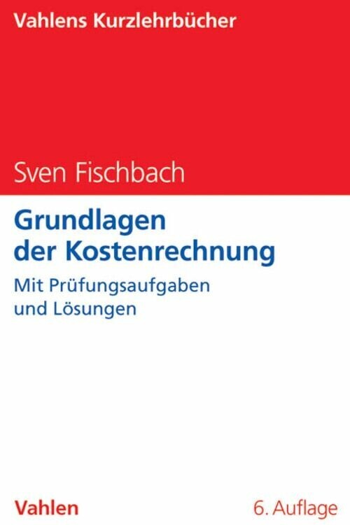 Grundlagen der Kostenrechnung main product photo