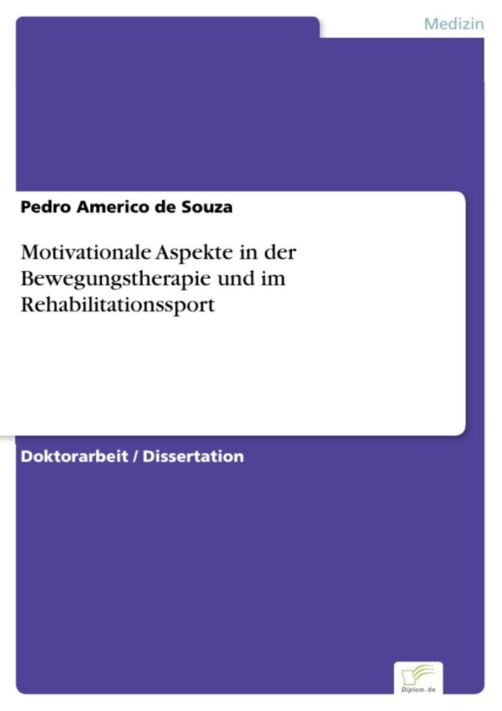 Motivationale Aspekte in der Bewegungstherapie und im Rehabilitationssport main product photo