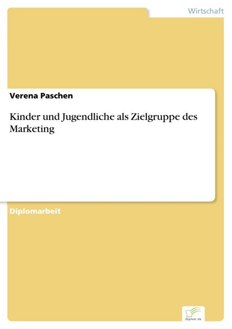 Kinder und Jugendliche als Zielgruppe des Marketing main product photo