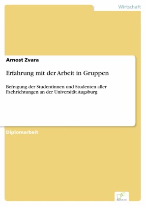 Erfahrung mit der Arbeit in Gruppen
