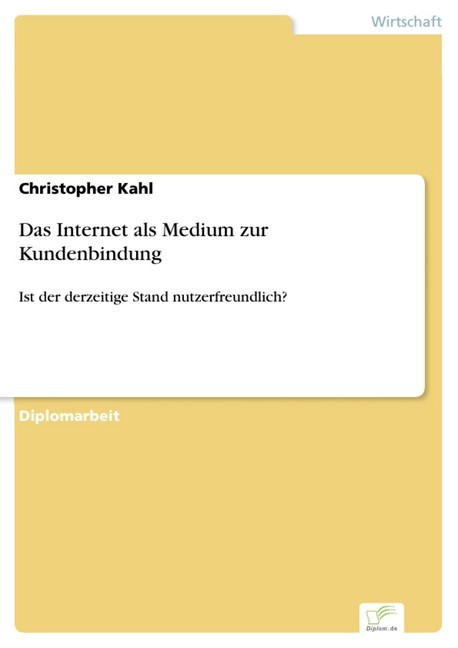 Das Internet als Medium zur Kundenbindung main product photo