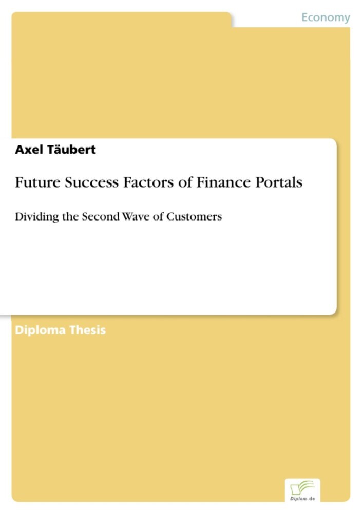 Future Success Factors of Finance Portals main product photo