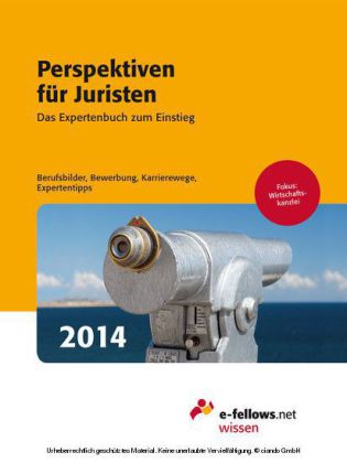 Perspektiven für Juristen 2014