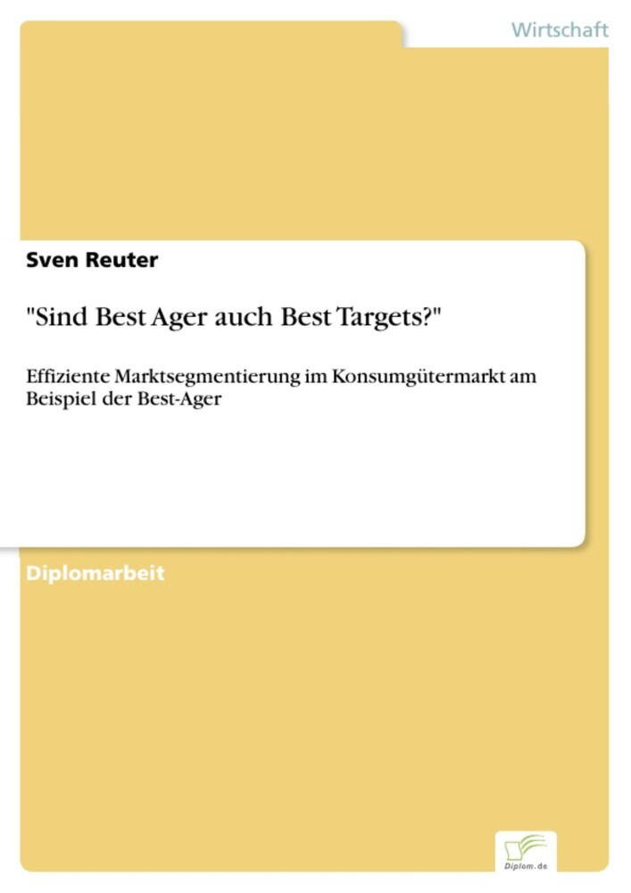 'Sind Best Ager auch Best Targets?' main product photo