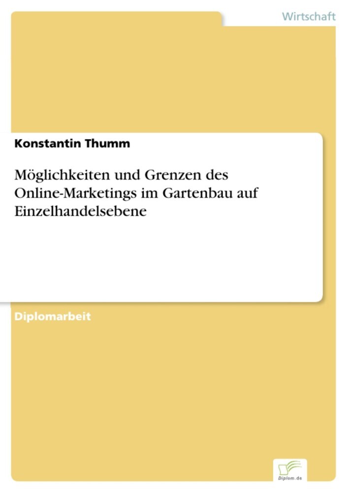 Möglichkeiten und Grenzen des Online-Marketings im Gartenbau auf Einzelhandelsebene main product photo