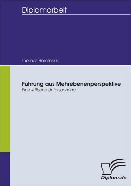 Führung aus Mehrebenenperspektive - Eine kritische Untersuchung main product photo