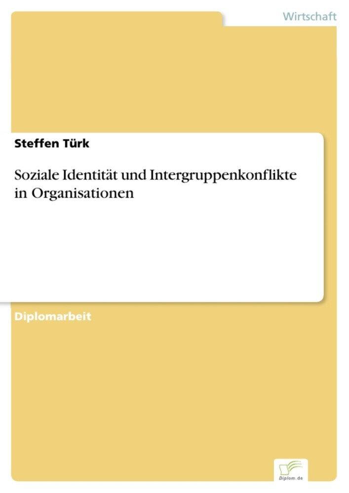 Soziale Identität und Intergruppenkonflikte in Organisationen main product photo