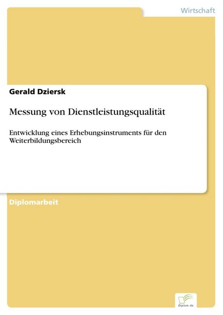Messung von Dienstleistungsqualität main product photo