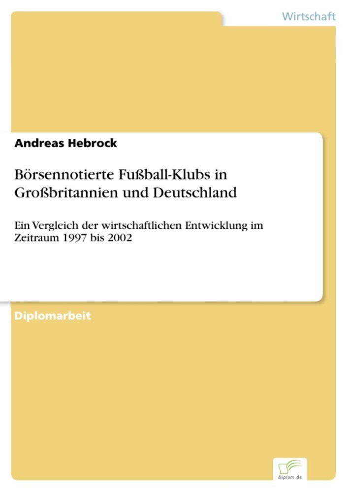Börsennotierte Fußball-Klubs in Großbritannien und Deutschland main product photo