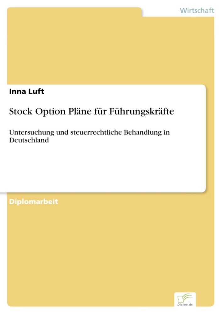 Stock Option Pläne für Führungskräfte main product photo
