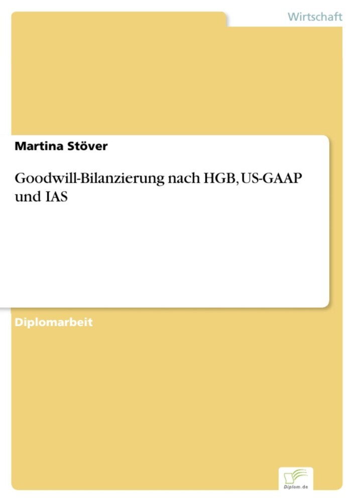 Goodwill-Bilanzierung nach HGB, US-GAAP und IAS main product photo