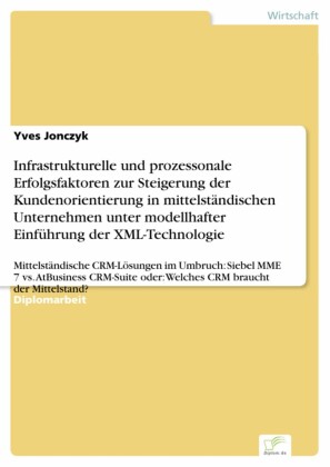 Infrastrukturelle und prozessonale Erfolgsfaktoren zur Steigerung der Kundenorientierung in mittelständischen Unternehmen unter modellhafter Einführung der XML-Technologie