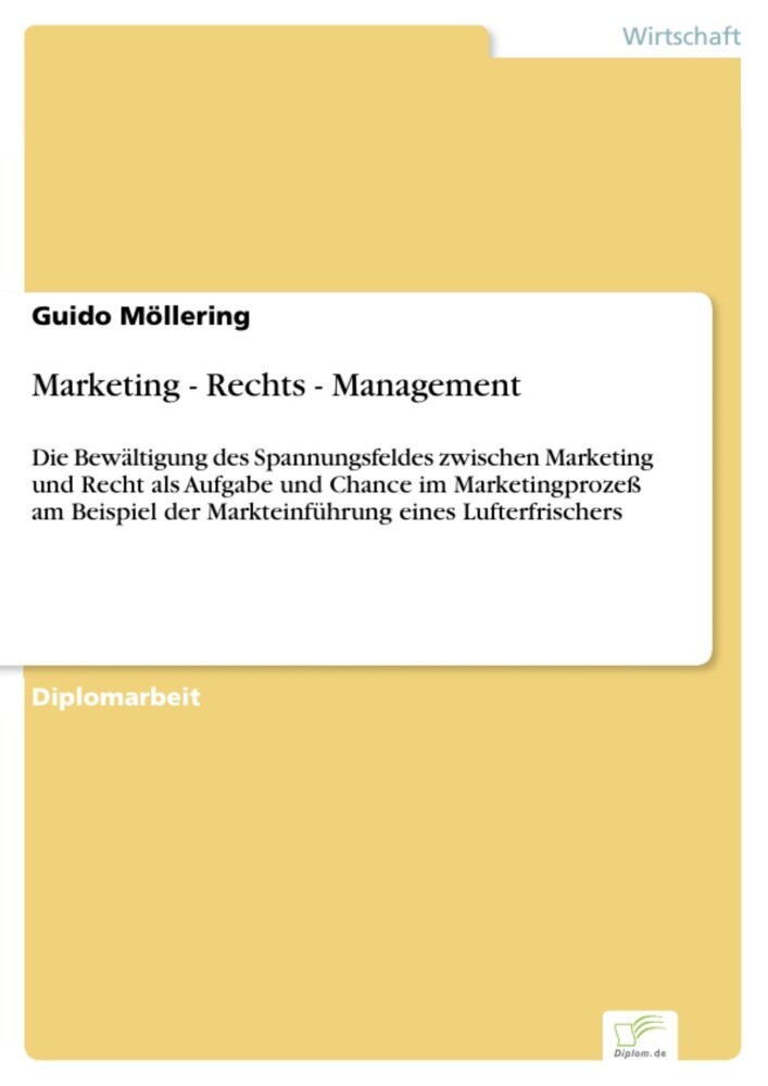 Marketing - Rechts - Management main product photo