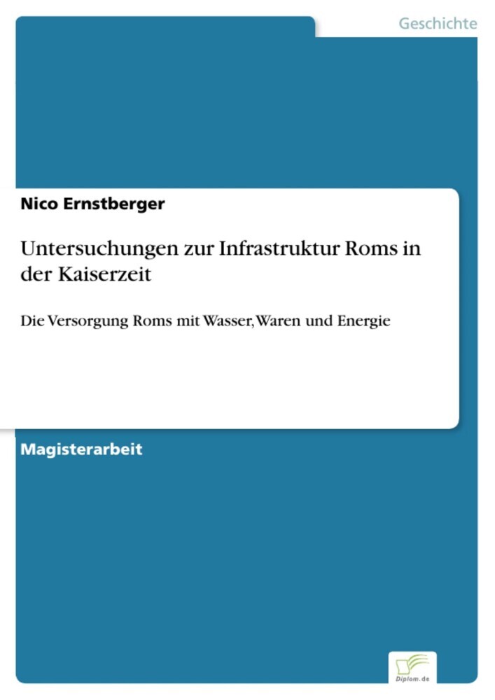 Untersuchungen zur Infrastruktur Roms in der Kaiserzeit main product photo