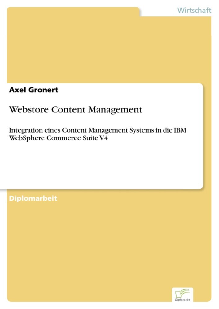 Webstore Content Management main product photo
