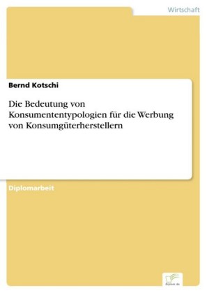 Die Bedeutung von Konsumententypologien für die Werbung von Konsumgüterherstellern