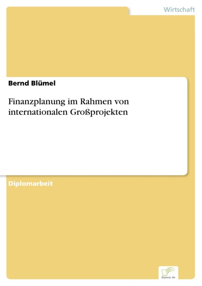 Finanzplanung im Rahmen von internationalen Großprojekten main product photo