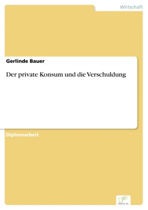 Der private Konsum und die Verschuldung