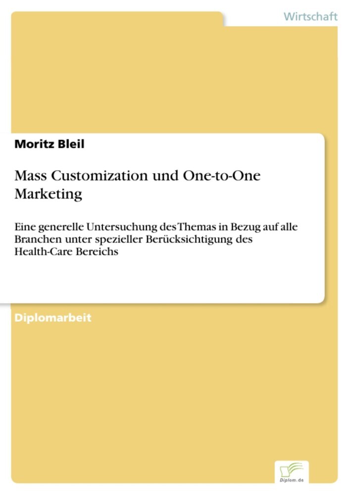 Mass Customization und One-to-One Marketing main product photo