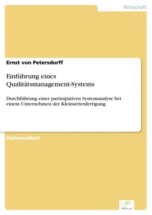Einführung eines Qualitätsmanagement-Systems