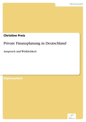 Private Finanzplanung in Deutschland