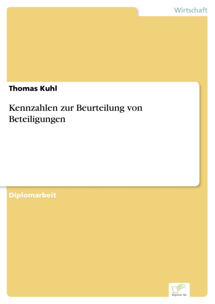 Kennzahlen zur Beurteilung von Beteiligungen main product photo