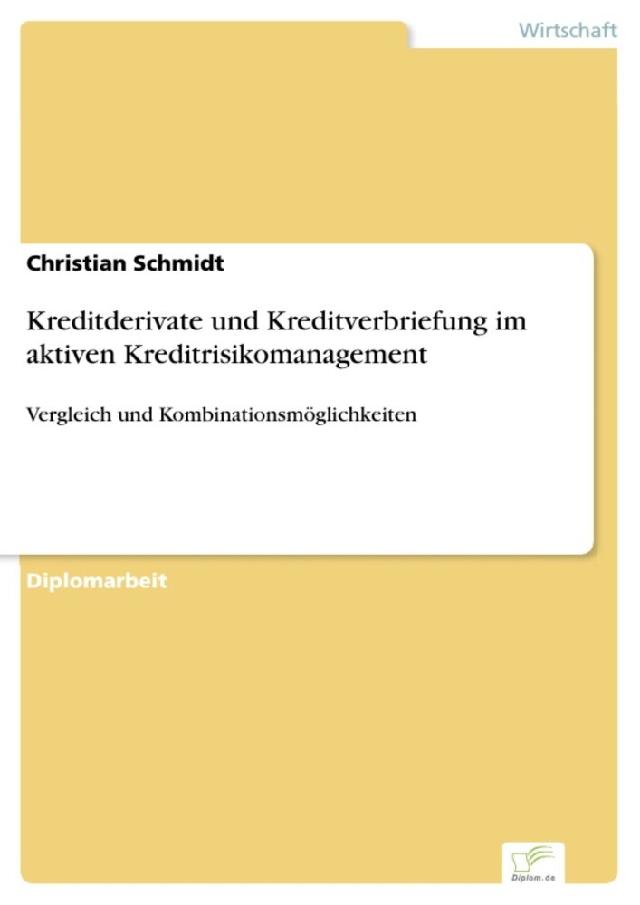 Kreditderivate und Kreditverbriefung im aktiven Kreditrisikomanagement main product photo