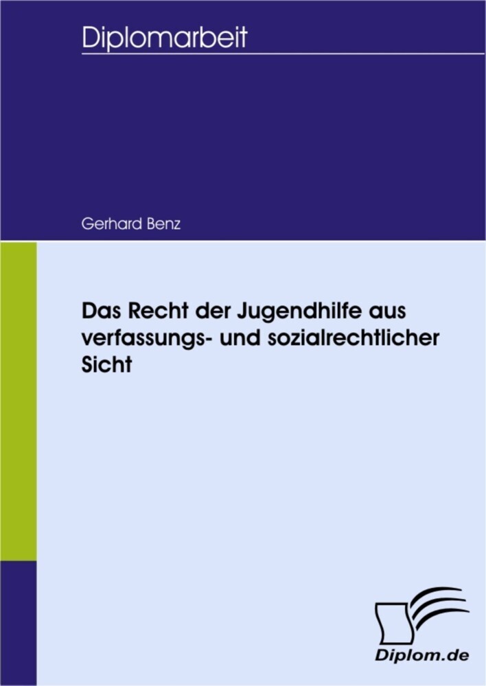 Das Recht der Jugendhilfe aus verfassungs- und sozialrechtlicher Sicht main product photo