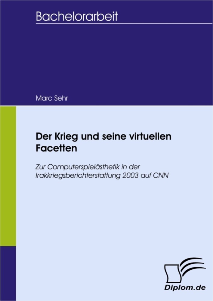 Der Krieg und seine virtuellen Facetten main product photo